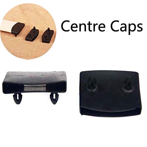 XIAONAN 53mm x 9mm Bed Slat Replacement Holders - 20 Pack Centre Caps
