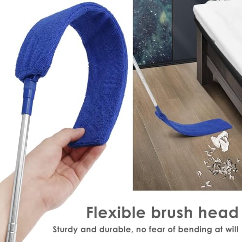 Retractable Gap Dust Cleaner Brush with Microfiber Cloths