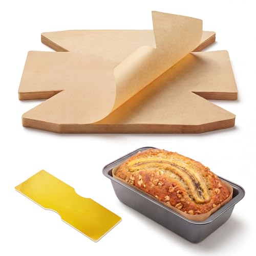 Bake Choice 100 Pcs Non-Stick Loaf Pan Liners 9x5 Inch