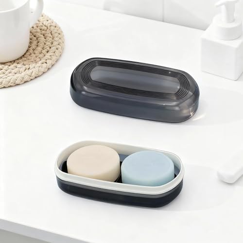 Large Travel Shampoo Bar Holder with Drainage Layer