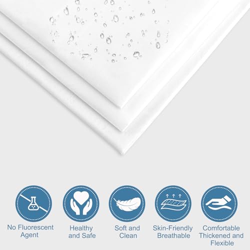YTLX 4-Piece Disposable Travel Bedding Set - Large Portable Hotel Bed Linens