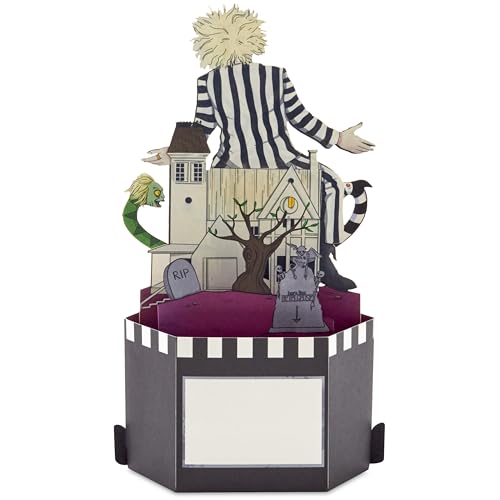 Beetlejuice Birthday Pop-Up Card | Hallmark 3D Greeting Card