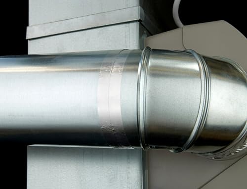 3M High-Temperature Flue Tape - 1.5 in x 15 ft Heat-Resistant Leak Seal Tape