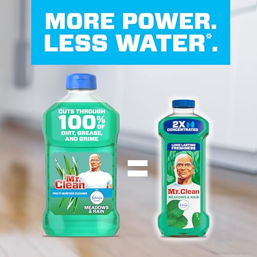 Mr. Clean 2X Concentrated All-Purpose Cleaner - Meadows & Rain, 41oz