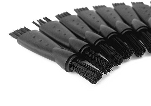 yueton 10pcs Double Ended Electric Shaver Razor Cleaning Brushes