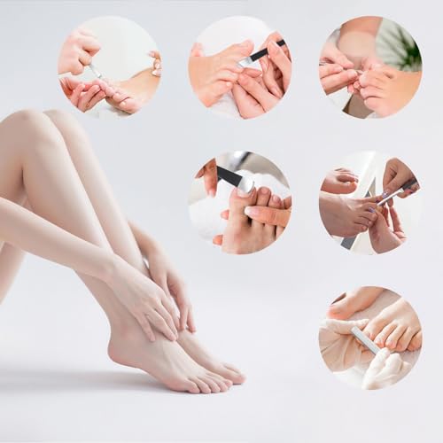 MYLMAC 7-Piece Professional Pedicure Tool Kit Stainless Steel Foot Care Set