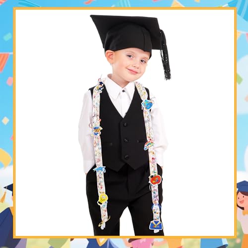 220 Pcs Kids Graduation Candy Lei Making Kit - Blue Set