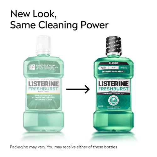 Listerine Freshburst Antiseptic Mouthwash Spearmint 250 mL