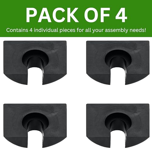 Crescent Nut Replacement for IKEA HEMNES Bed Frame - Pack of 4