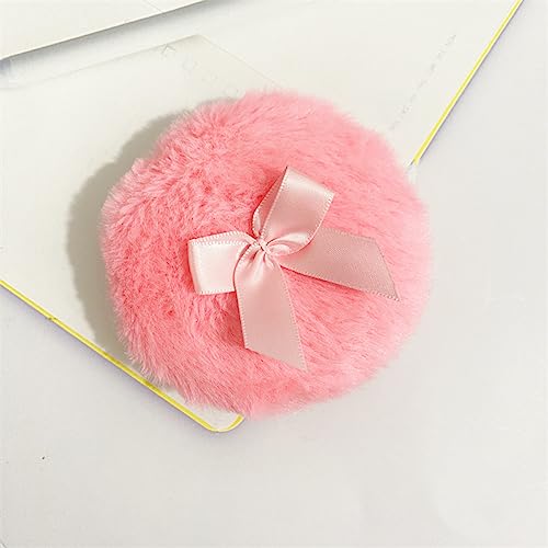 Luzen 4Pcs Ultra Soft Fluffy Powder Puffs Round Face & Body Makeup Sponge