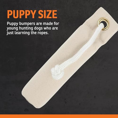 SportDOG Canvas Dummy for Dogs - 2.25" x 8.5" Fetch Training