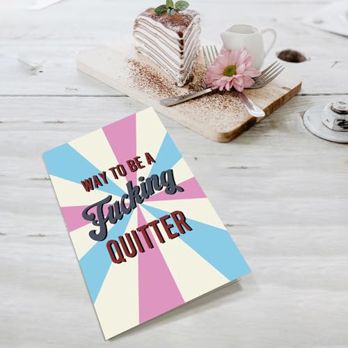 Funny Sober Anniversary Greeting Card - Version 12 - Humor Recovery Gift