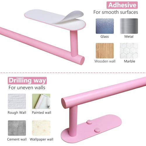 Stainless Steel Paper Towel Holder - Self-Adhesive Under Cabinet Design
