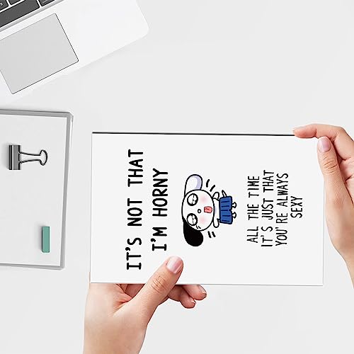 Joycard Funny Anniversary & Birthday Cards - Naughty Valentine's Card