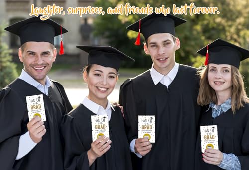 36PCS Graduation Scratch Off Cards - Fun Raffle Game for Grads