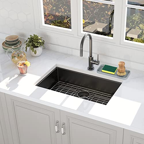 EG-SIPRO Silicone Kitchen Sink Organizer Tray, 9x3.7 Inch - 2 Pack