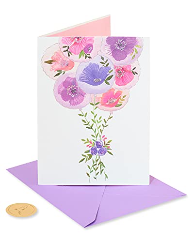 Papyrus Beautiful Day Birthday Card with Premium Embellishments