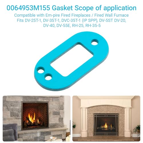 Avixturo M155 Fireplace Gasket Replacement for Em-pire Models