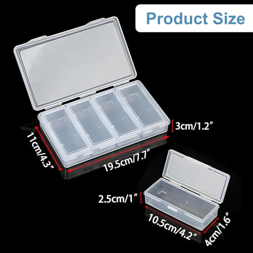 OwnMy 4-in-1 Travel Cotton Swab Holder & Organizer Case