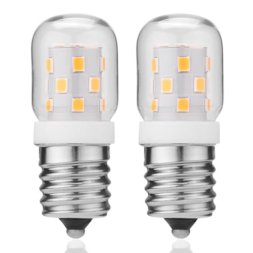 E17 Dimmable LED Microwave Light Bulb, 3W 40W Equivalent Warm White