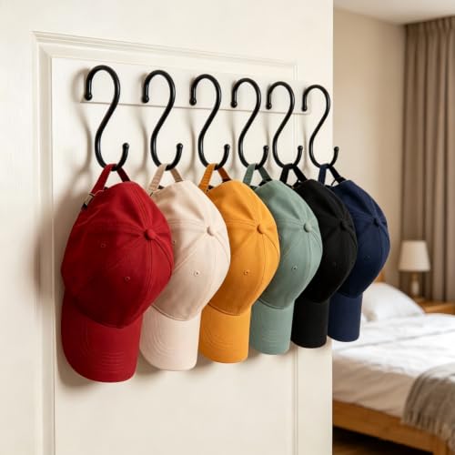 10 Pack Heavy-Duty S Hooks for Kitchen & Home Organization