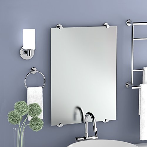 Gatco 1433C Latitude II Paper Towel Holder, Chrome | Wall Mount Kitchen, Bathroom Paper Towel Holder