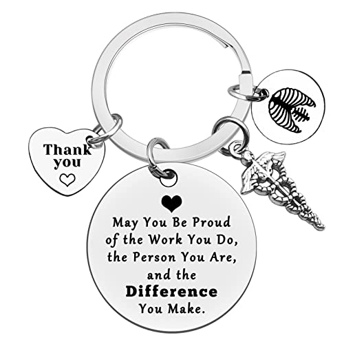 Radiology Technician Appreciation Gift Keychain for Radiologist Tech Week