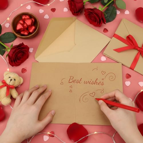Gueevin Funny Cat Valentine's Day Card for Cat Lovers