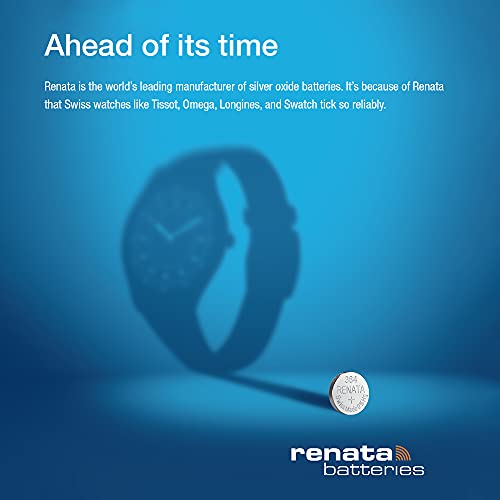 Renata 390 SR1130SW Silver Oxide Watch Battery - 1.55V (2 Pack)