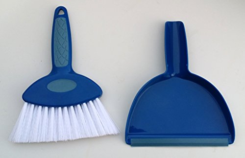 Compact Hand Broom and Dust Pan Set for Quick Cleanups
