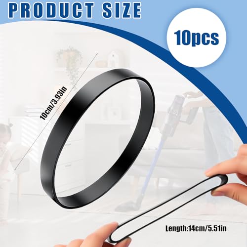 2-Pack Replacement Vacuum Belts for Bissell CleanView Models
