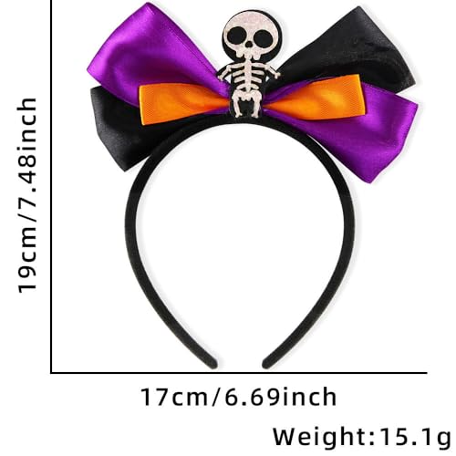 Bowknot Halloween Headband Cute Festive Hair Band for Costume Parties