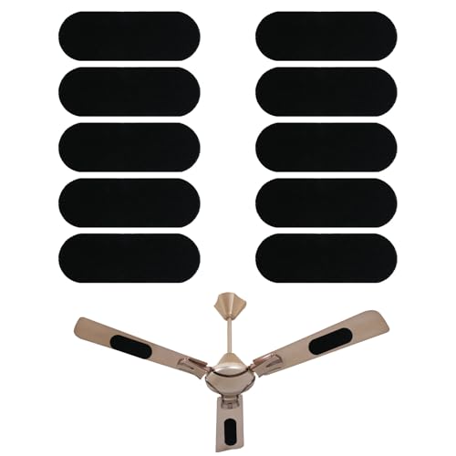 Gallipower Ceiling Fan Blade Air Purifier Filters - 10 Pack, Style 2