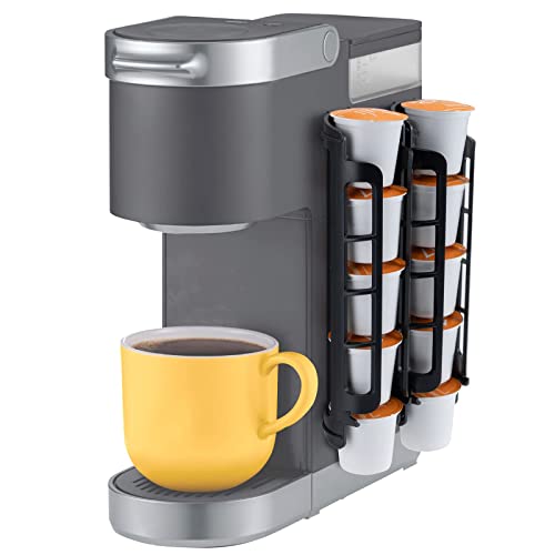 STORAGENIE Coffee Pod Holder - 2 Pack for 10 K-Cups, Black