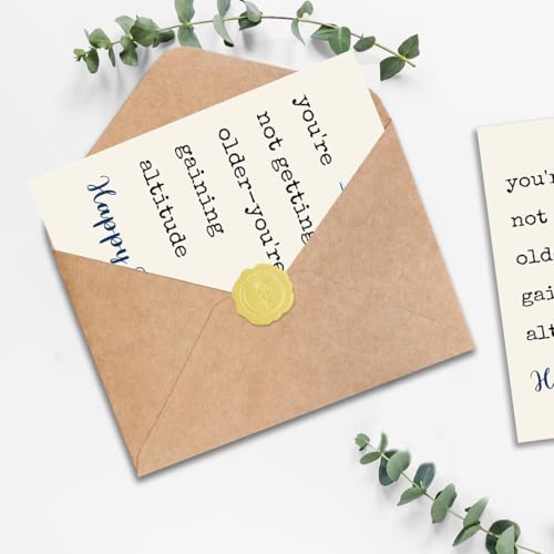 Airplane Travel Birthday Card for Pilots & Travelers - Humorous Design
