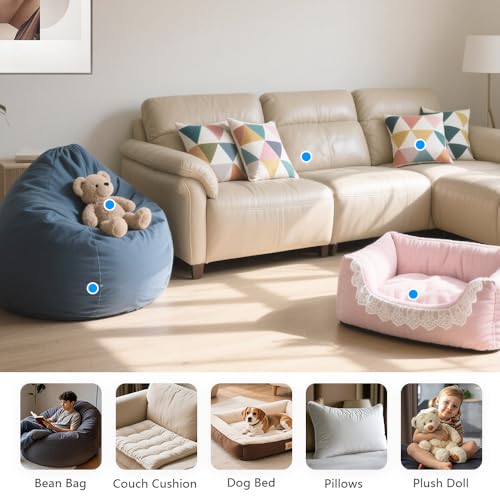 Hem Dgpy Shredded Memory Foam Bean Bag Filler 1lb Soft Cushion Support