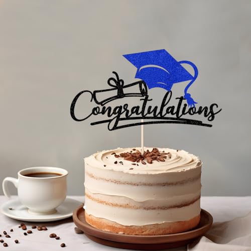 2026 Graduation Cake Topper - Congrats Grad Party Decor