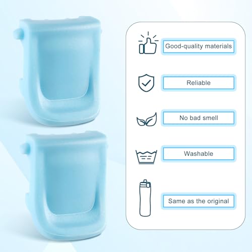 2pcs Replacement Lid Clip, Bottle Clasp for Gatorade GX (Light Blue)