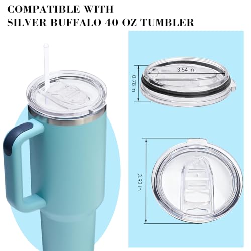 Engorgio 40oz Replacement Tumbler Lid for Silver Buffalo - 1 Pcs