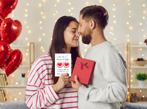 Funny Valentine's Day Card for Him - Naughty Gift for Boyfriend