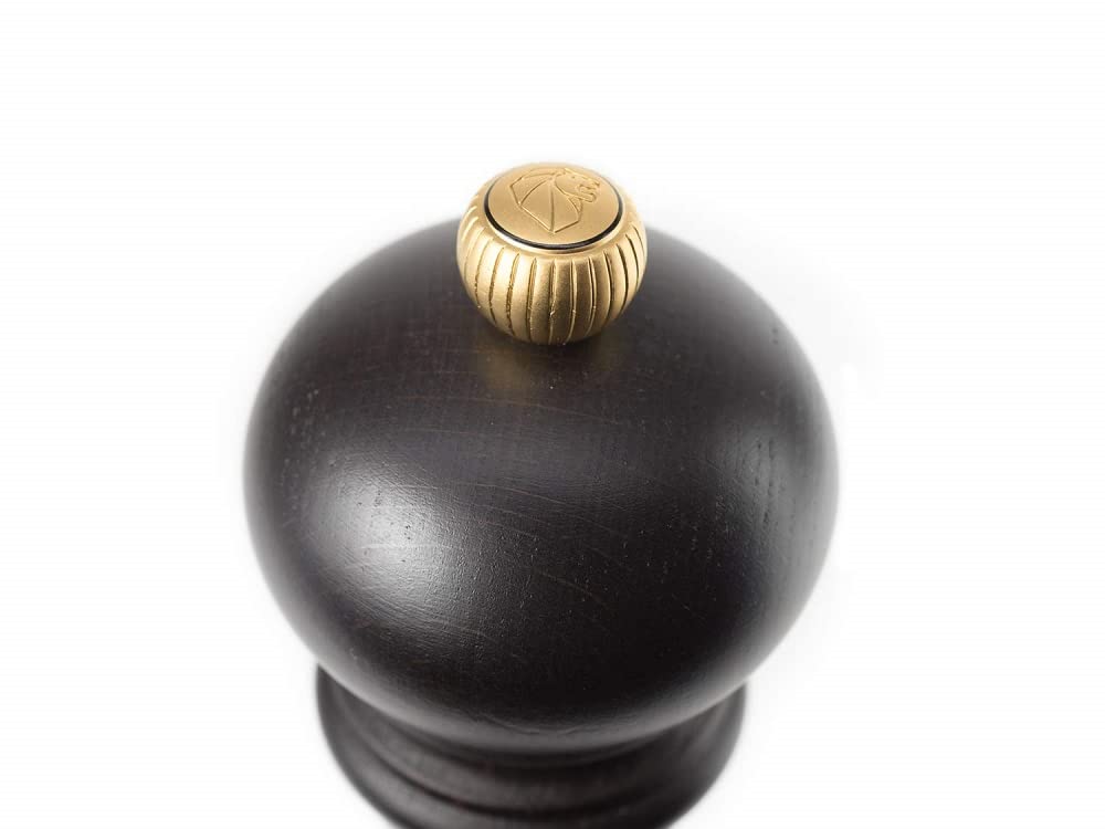 Peugeot Paris Classic Manual Pepper Mill - Adjustable Grinder - Beechwood, Chocolate, 16-Inch