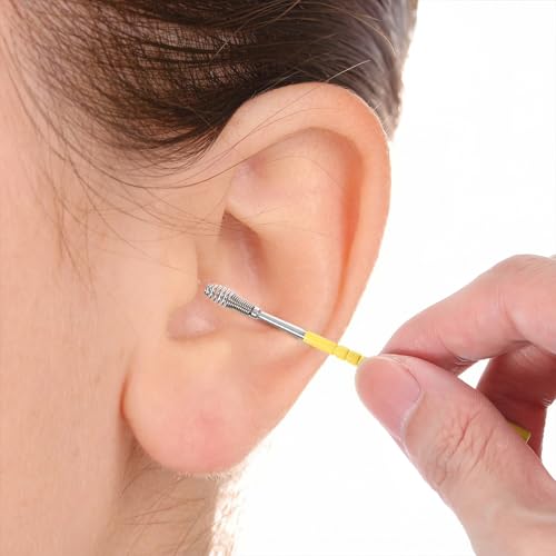 12-Piece Earwax Removal Kit with PU Leather Case & Carbon Steel Curettes