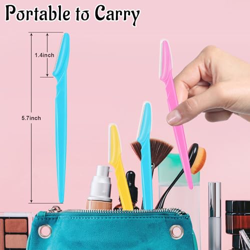 Eyebrow Razors & Dermaplaning Facial Hair Removal Tools 18 Pcs Bulk Set