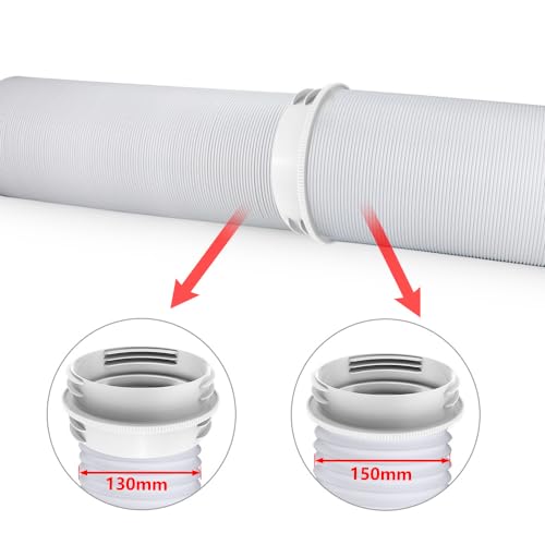 Universal Air Conditioner Hose Coupler - 5 Inch & 5.9 Inch Connector