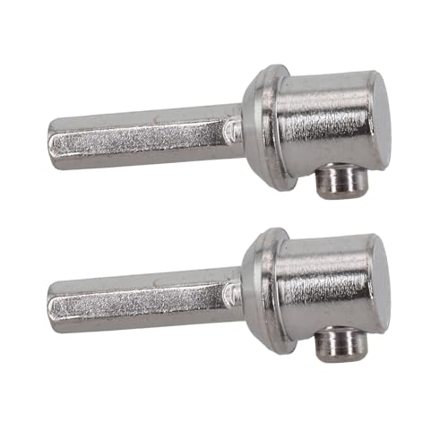 Chimney Brush Drill Adapter Set - Durable Metal Extension Rods (2pcs)