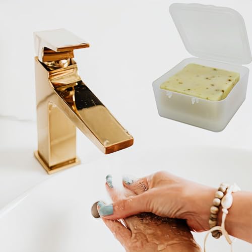Portable Travel Soap Dish with Bar Soap Saver Pad - vonpri