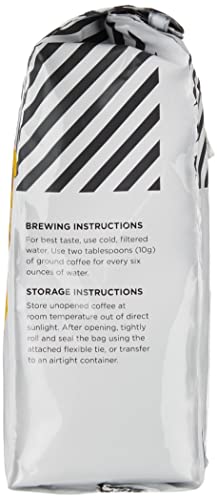 Amazon Fresh Just Bright Light Roast Ground Coffee - 12oz Pack of 3