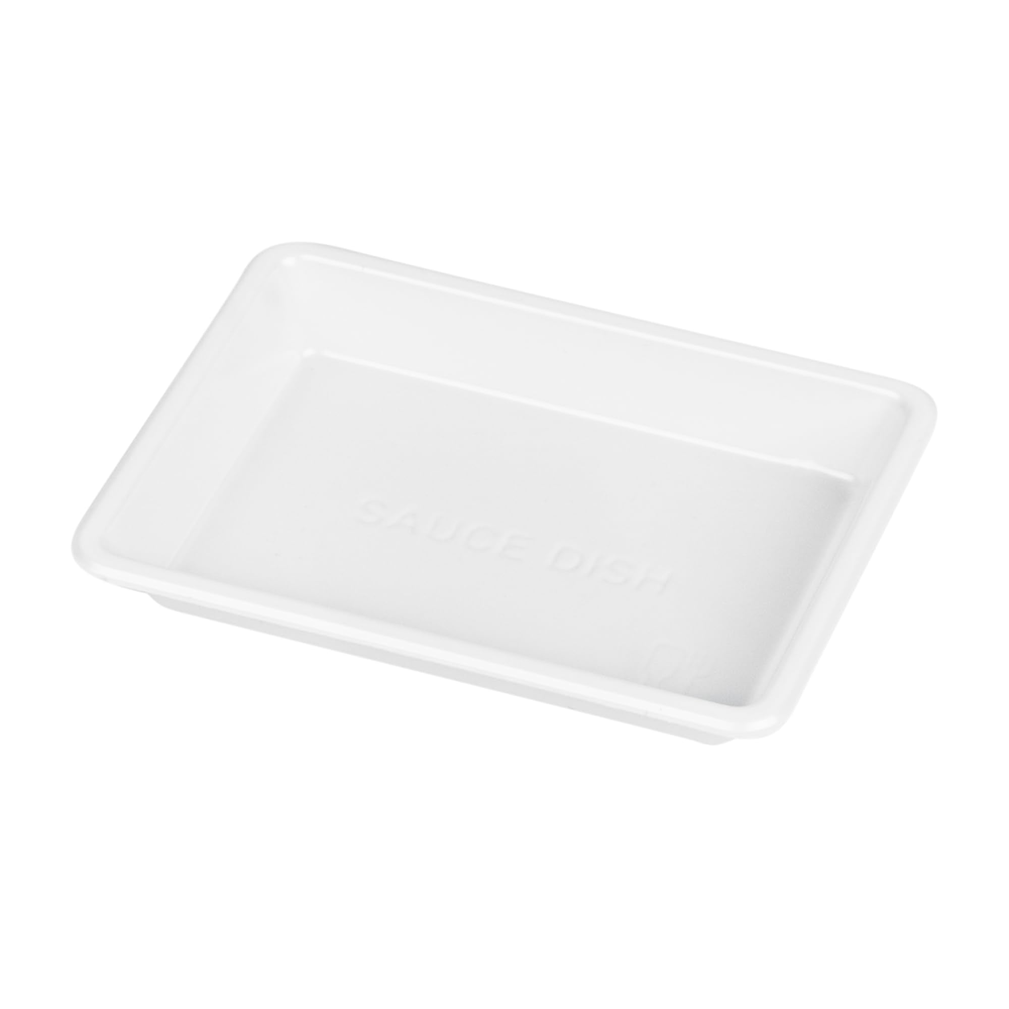 Restaurantware Plastic Condiment Cup 100 Count 1 Ounce Disposable Sauce Dish Miniature Sauce Holder Lightweight White