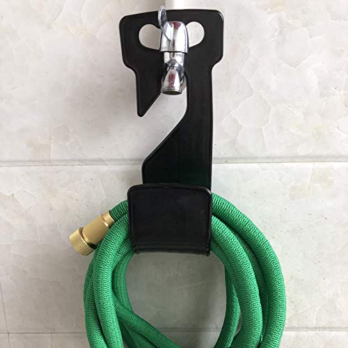 Wall Mount Garden Hose Hanger - Durable Rustproof ABS Hose Holder Hook