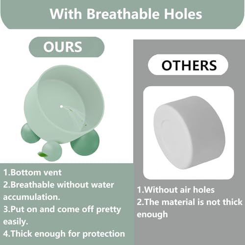 2PCS Silicone Boots for Owala 30oz & 40oz FreeSip Sway Bottles & Tumblers, Protective Anti-Slip Bottom Cover Sleeve for Freesip Sway Tumbler and Bottle Accessories